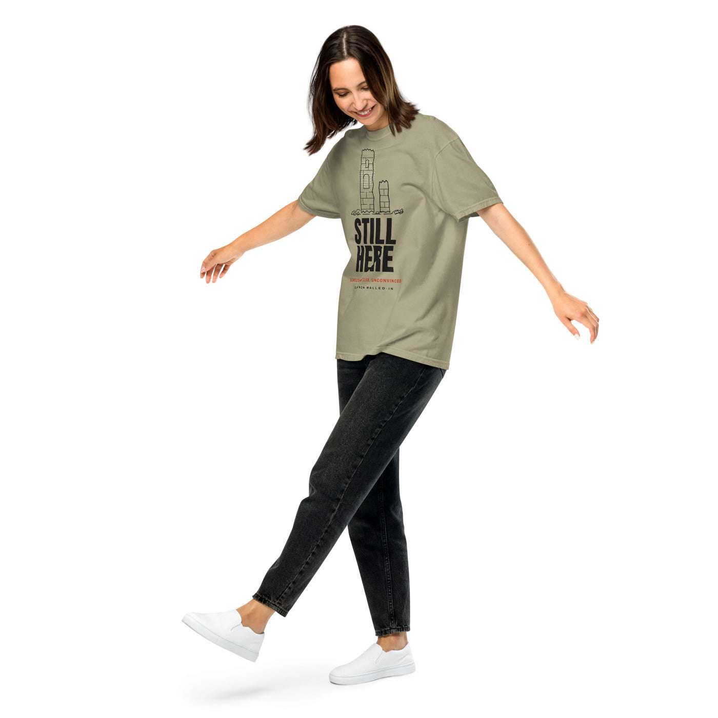 WALLED IN 'STILL HERE' Tee