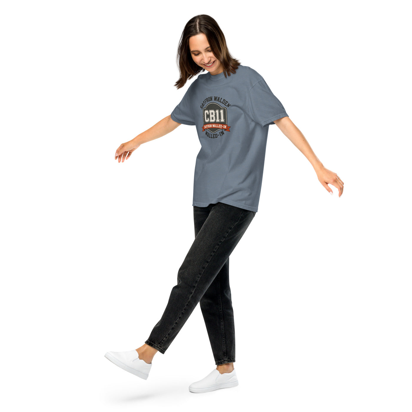 WALLED IN 'POSTCODE PRIDE CB11' Tee