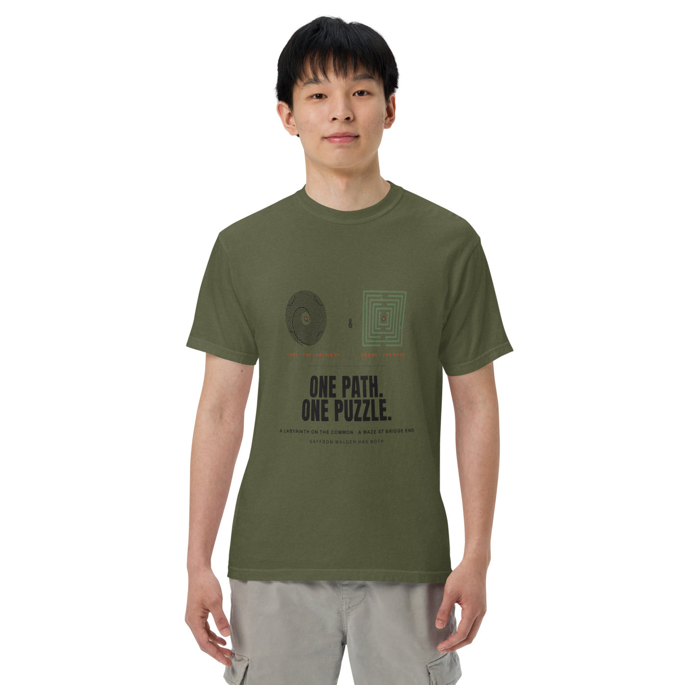 WALLED IN 'TWO MAZES' Tee