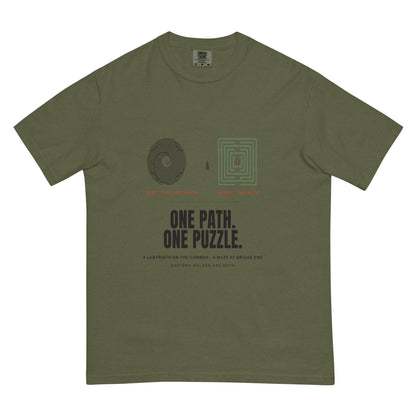WALLED IN 'TWO MAZES' Tee