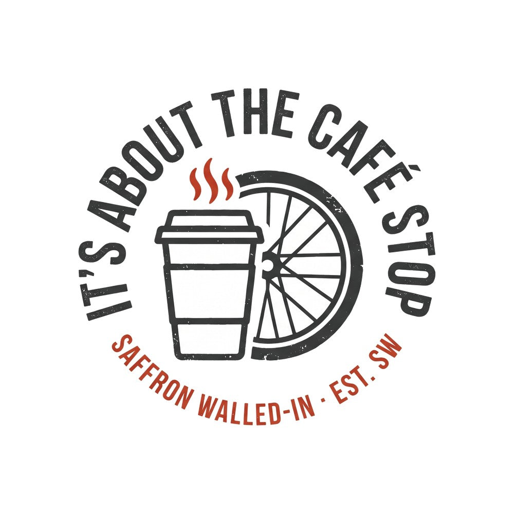 WALLED IN 'CAFE STOP' Sticker