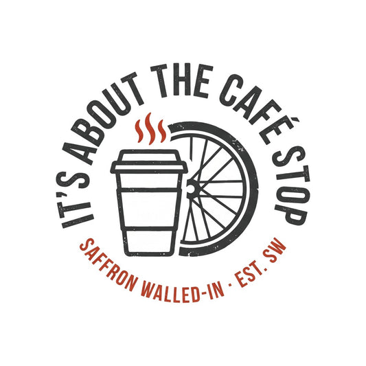 WALLED IN 'CAFE STOP' Sticker