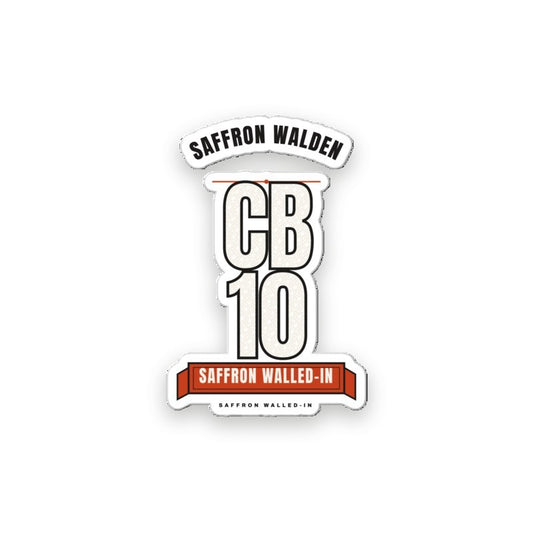 WALLED IN 'CB10' Sticker