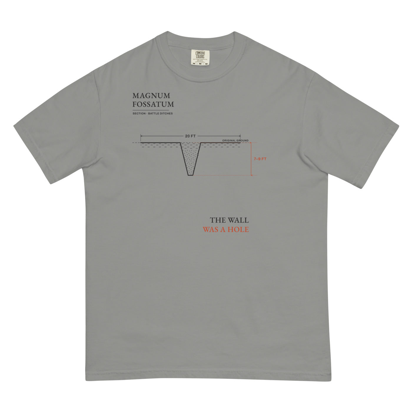 WALLED IN 'MAGNUM FOSSATUM' Tee