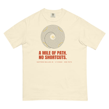 WALLED IN 'NO SHORTCUTS' Tee