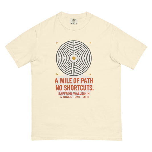 WALLED IN 'NO SHORTCUTS' Tee