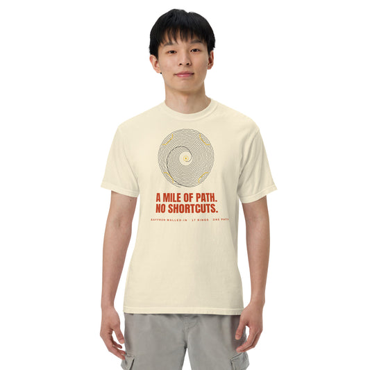 WALLED IN 'NO SHORTCUTS' Tee