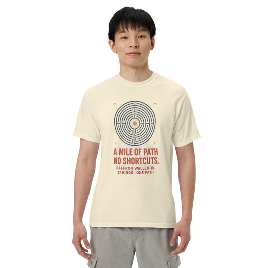 WALLED IN 'NO SHORTCUTS' Tee