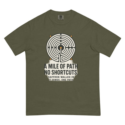 WALLED IN 'NO SHORTCUTS' Tee