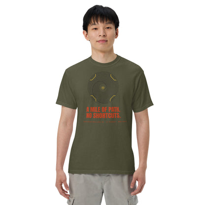 WALLED IN 'NO SHORTCUTS' Tee