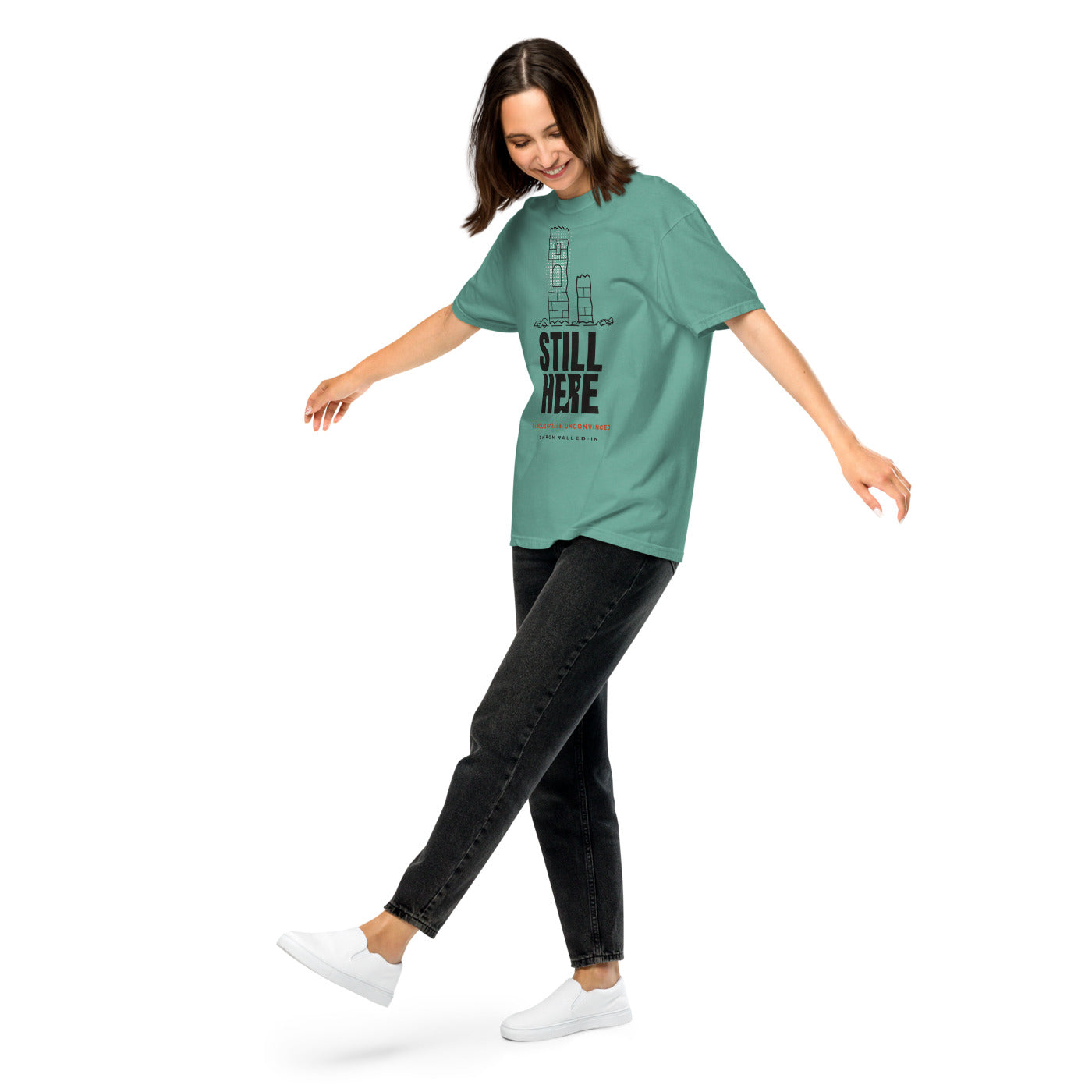 WALLED IN 'STILL HERE' Tee