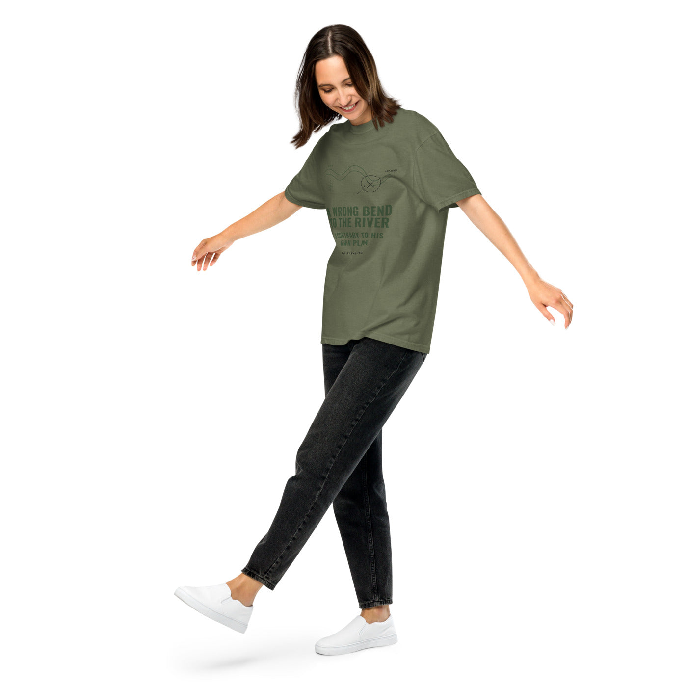 WALLED IN 'WRONG BEND' Tee